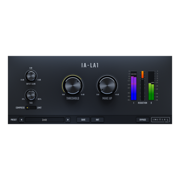 INITIAL AUDIO Virtual Processors Initial Audio IA-LA1: Leveler Plugin