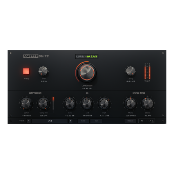 INITIAL AUDIO Virtual Processors Initial Audio Mastering Suite – Professional Audio Software & Plugin