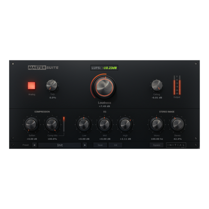 INITIAL AUDIO Virtual Processors Initial Audio Mastering Suite – Professional Audio Software & Plugin