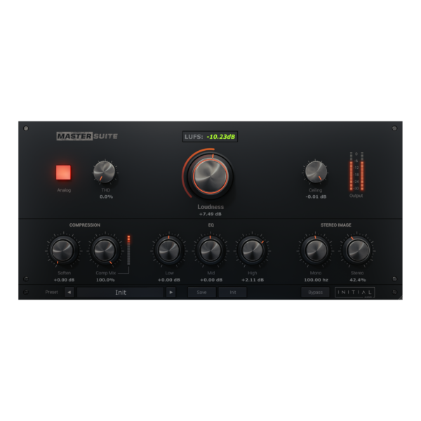 INITIAL AUDIO Virtual Processors Initial Audio Mastering Suite – Professional Audio Software & Plugin