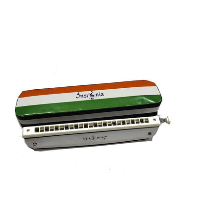 insignia harmonicas insignia smc 24 key c 24 hole chromatic harmonica - black