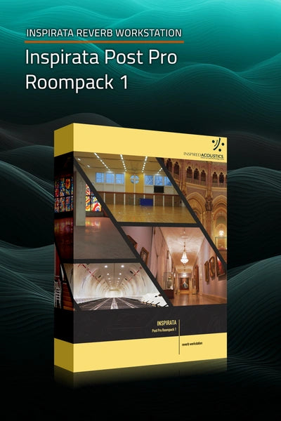 INSPIRED ACOUST Virtual Processors Inspired Acoustics Post Pro Roompack 1: Post-Production Room Impulse Responses – Professional Audio Software & Plugin