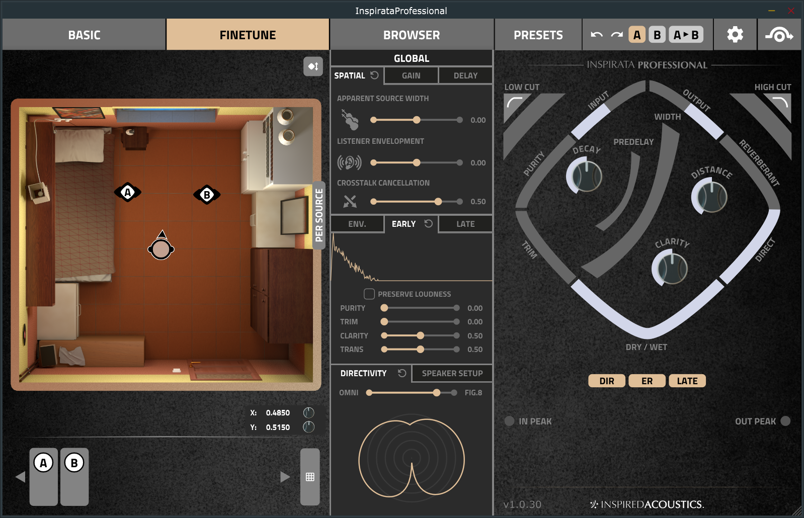 INSPIRED ACOUST Virtual Processors Inspired Acoustics Room Pack Ext 1yr Sub: Inspired Acoustics Room Pack Extension Subscription – Professional Audio Software & Plugin