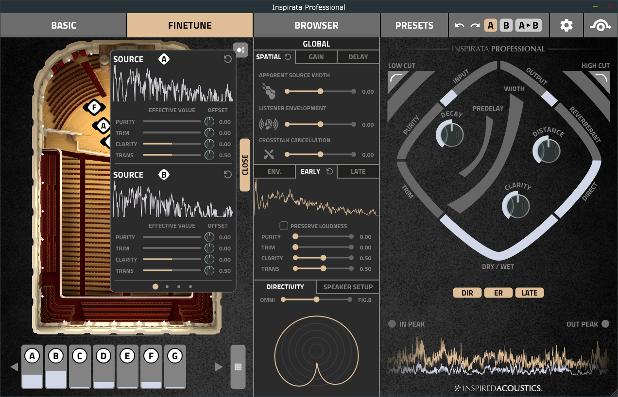 INSPIRED ACOUST Virtual Processors UPGRADE Inspirata Personal to Immersive Edition: Inspirata Upgrade – Professional Audio Software & Plugin