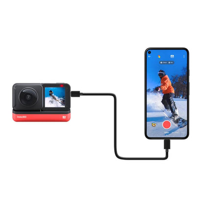 Insta360 Action Camera Accessories Black Insta360 ONE R Transfer Cable for Android