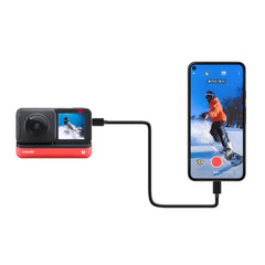 Insta360 Action Camera Accessories Black Insta360 ONE R Transfer Cable for Android