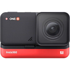Insta360 Action Cameras Black Insta360 ONE R 4K Digital Still Image &  Action Camera