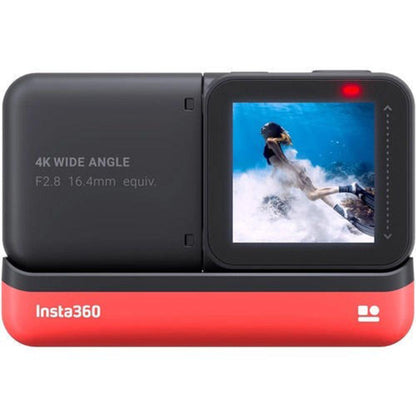 insta360 action cameras black insta360 one r 4k digital still image &  action camera   
