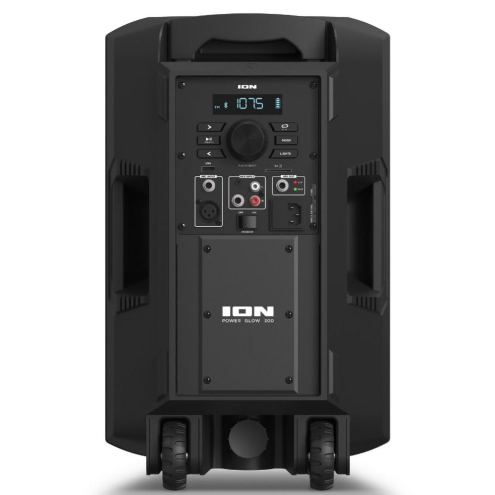 Ion Audio Bluetooth Speakers ION Audio Power Glow 300 Battery Powered Bluetooth Speaker System with Light