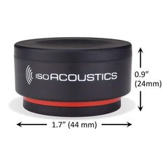 IsoAcoustics Monitor Stands IsoAcoustics Iso Puck Mini Isolation Puck for Studio Monitors - Pack of 8