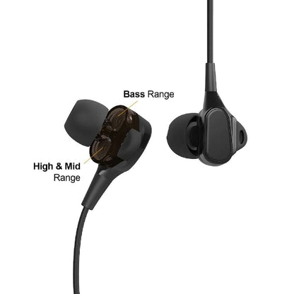 jabees in-ear neckband headphones jabees duobees dual driver bluetooth neckband headphone
