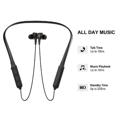 jabees in-ear neckband headphones jabees duobees dual driver bluetooth neckband headphone