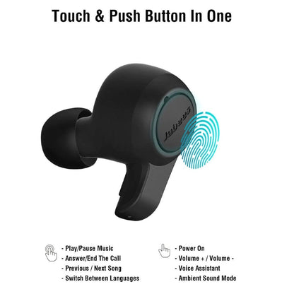 jabees true wireless in-ear headphones jabees firefly 2 waterproof true wireless earbuds