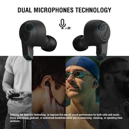 jabees true wireless in-ear headphones jabees firefly 2 waterproof true wireless earbuds