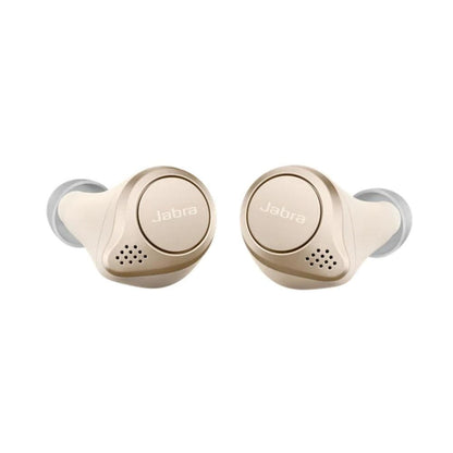 Jabra True Wireless In-Ear Headphones Gold Beige Jabra Elite 75t True Wireless Earbuds