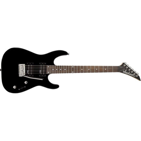 Jackson Electric Guitars Black Jackson JS12 Dinky Electric Guitar