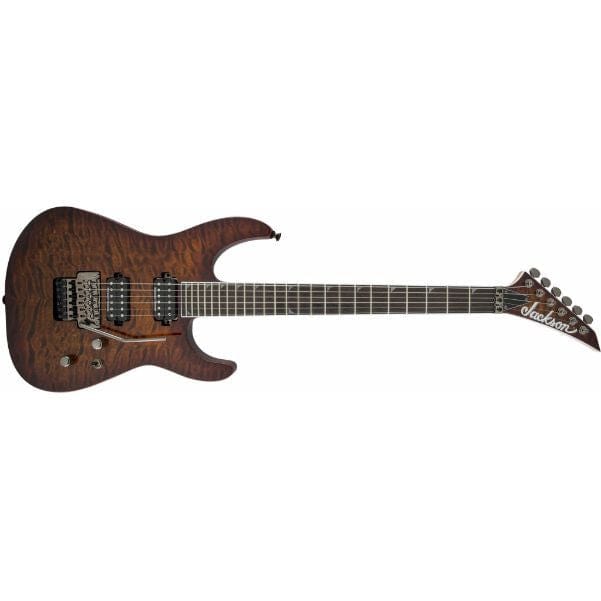 jackson electric guitars jackson pro soloist sl2q mah electric guitar
