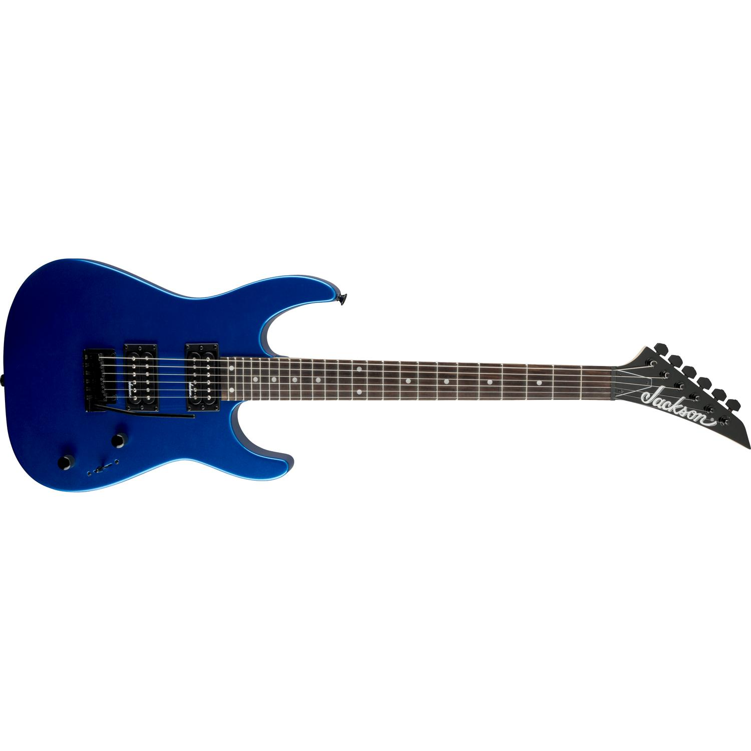 Jackson Electric Guitars Metallic Blue Jackson JS12 Dinky Electric Guitar