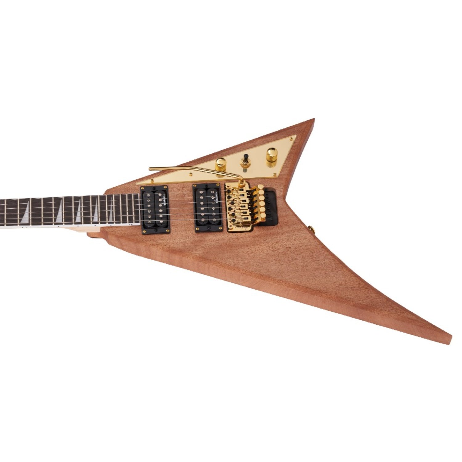 Jackson Electric Guitars Natural with Gold Jackson JS32 JS Series Rhoads 6 String Electric Guitar