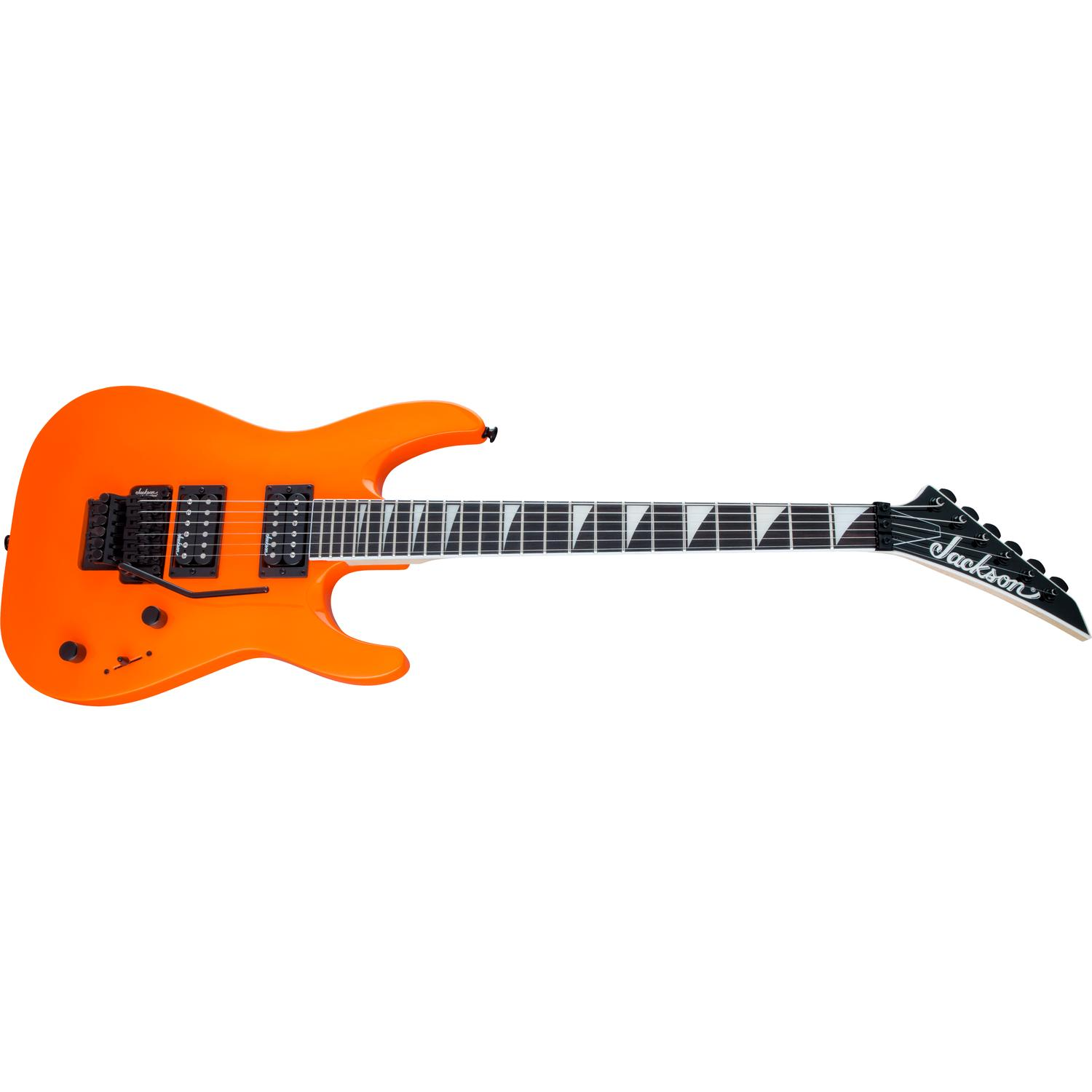 Jackson Electric Guitars Neon Orange Jackson JS32 Dinky Archtop Electric Guitar - Rosewood Fretboard