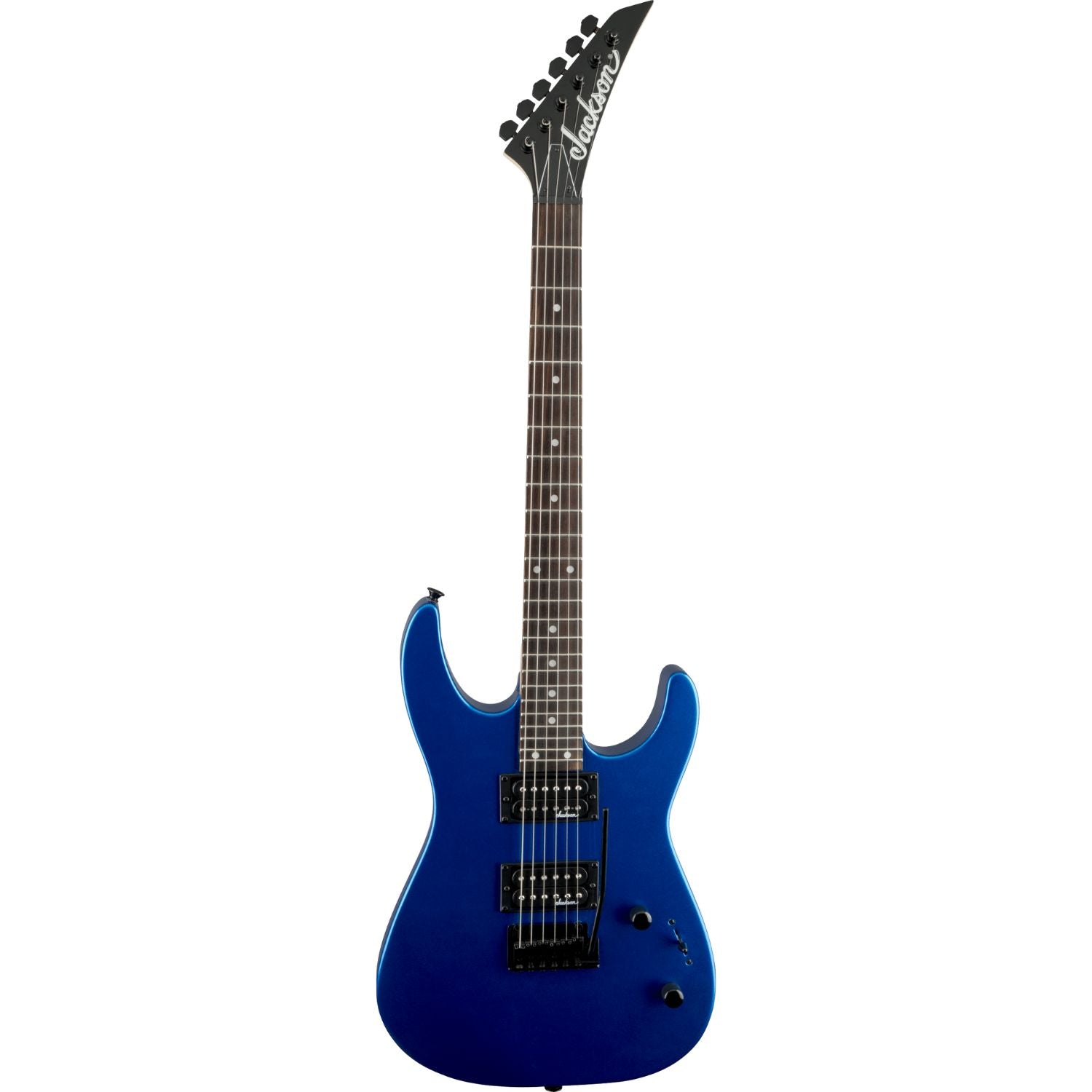Jackson Electric Guitars Single / Metallic Blue Jackson JS12 Dinky 6 String Electric Guitar #type_single,color_metallic-blue