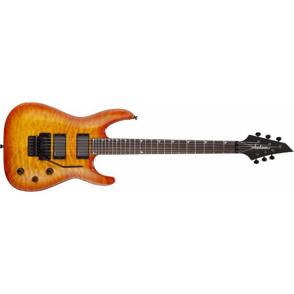 jackson electric guitars slatxmgq3-6 soloist electric guitar