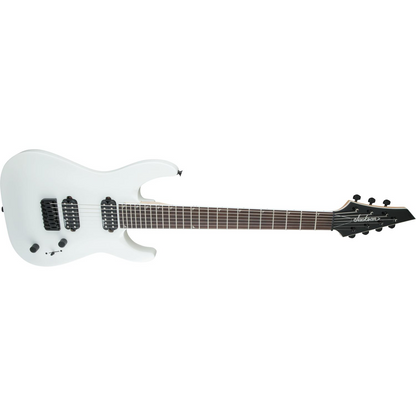 Jackson Electric Guitars Snow White Jackson JS Series Dinky Arch Top JS32-7 DKA HT 7 String Electric Guitar