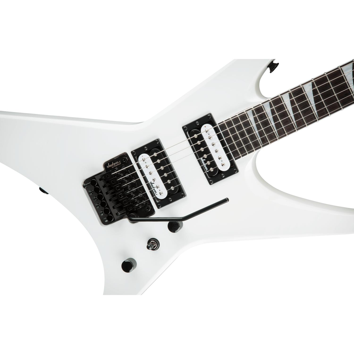 Jackson Electric Guitars Snow White Jackson JS Series Warrior JS32 6 String Electric Guitar