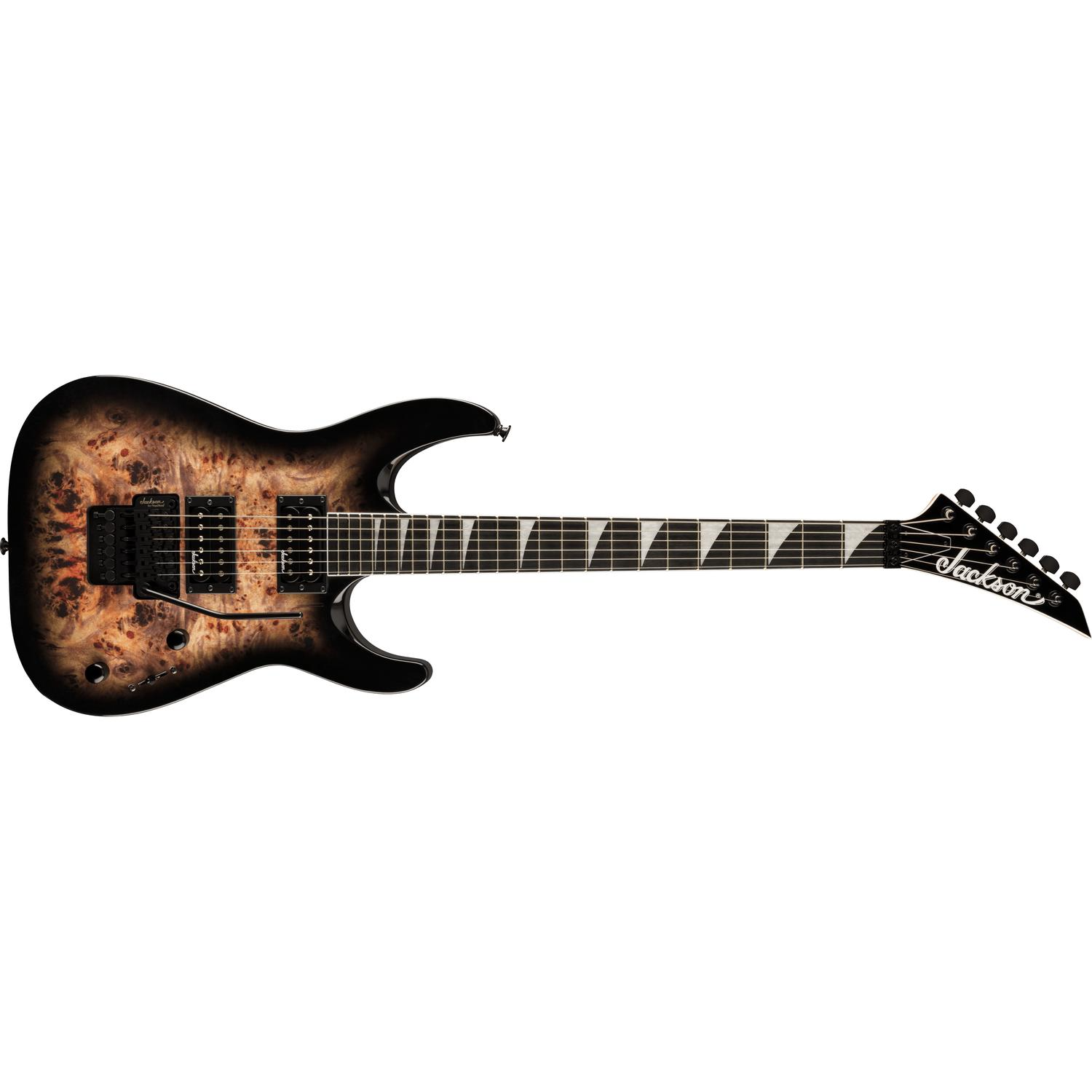 Jackson Electric Guitars Transparent Black Burst Jackson JS32 DKAP 6 String Electric Guitar#color_transparent-black-burst