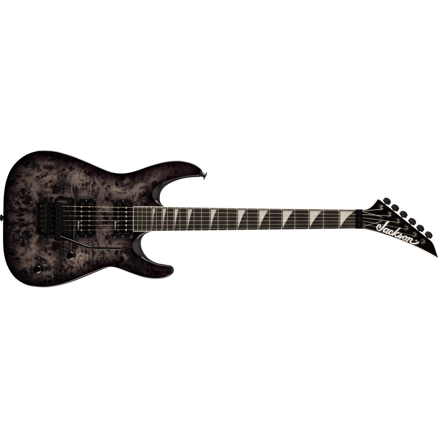 Jackson Electric Guitars Transparent Black Jackson JS32 DKAP 6 String Electric Guitar#color_#color_transparent-black