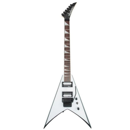 Jackson Electric Guitars White with Black Bevels Jackson JS32 King V Electric Guitar 