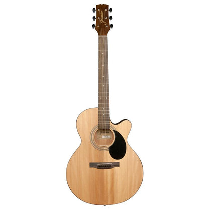 jasmine acoustic guitars natural jasmine s34c cutaway acoustic guitar   