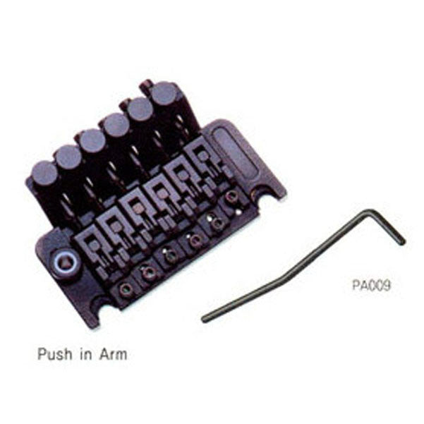 java tremolos and bridges java double floyd rose bl021 guitar tremolo - black