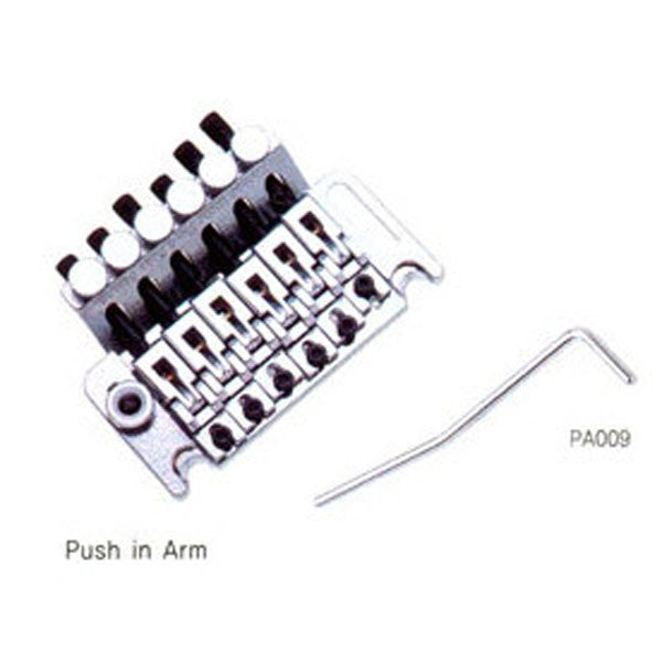 java tremolos and bridges java double floyd rose bl021 guitar tremolo - chrome
