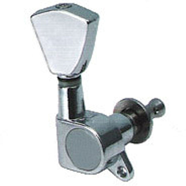 Java Tuning Machine Heads Java CR J04 6 in a Line Std Triangular Button Guitar Machine Heads