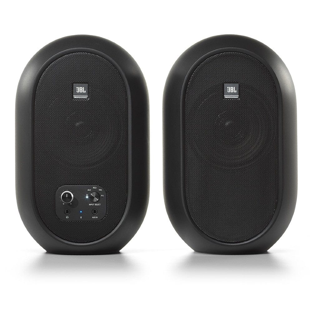 JBL Bluetooth Speakers Black JBL 104 BT Compact Desktop Reference Monitors with Bluetooth