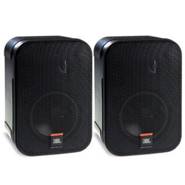 JBL Installed Sound Black JBL C1PRO Control 1 Pro 150 Watts 2-Way Compact Loudspeaker - Pair