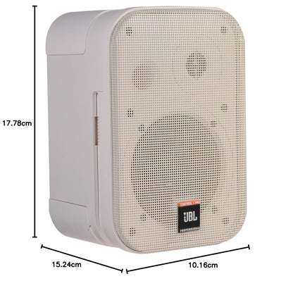 JBL Installed Sound JBL C1PRO Control 1 Pro 150 Watts 2-Way Compact Loudspeaker - Single - White