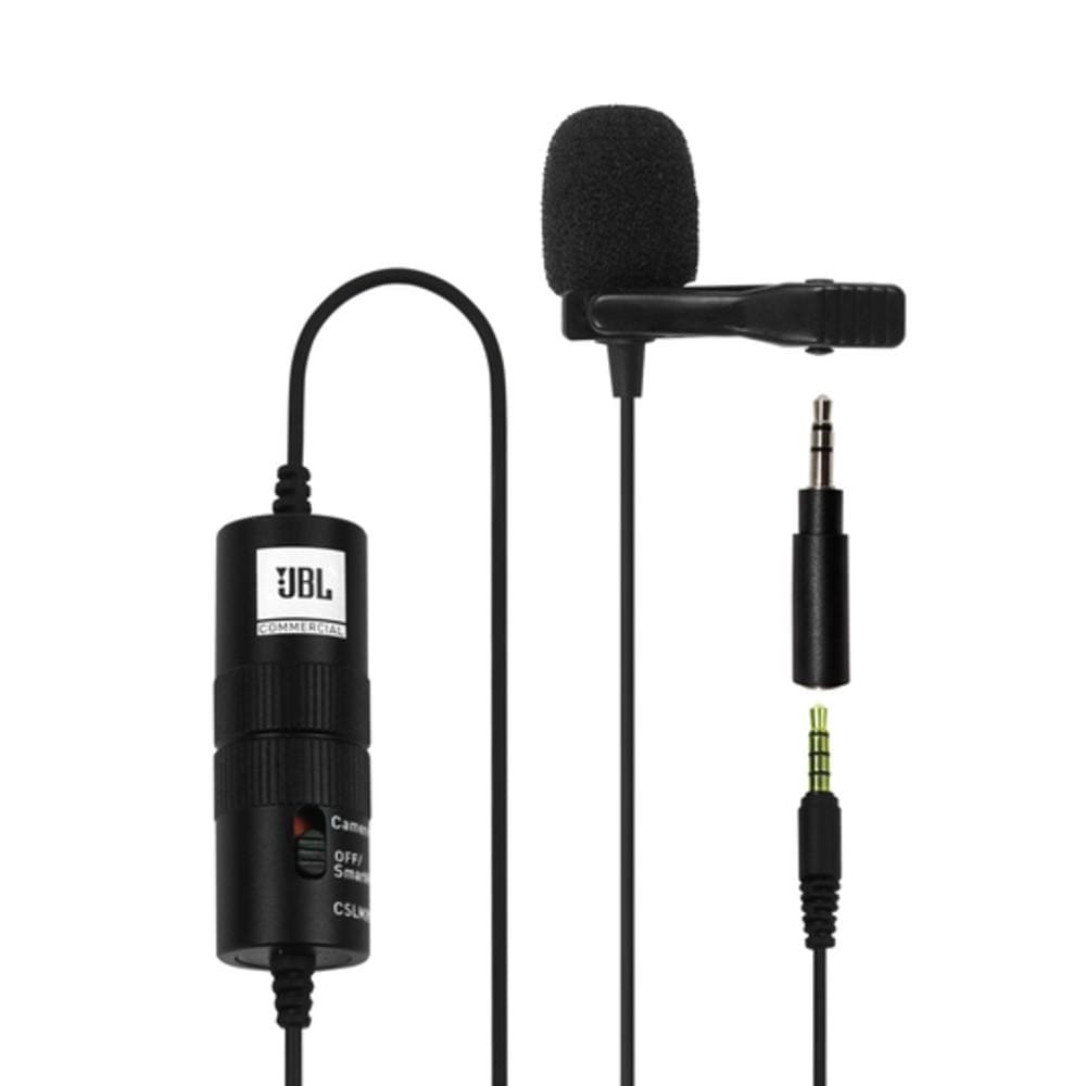 JBL Lavalier Microphones JBL CSLM20B Battery Powered Lavalier Microphone