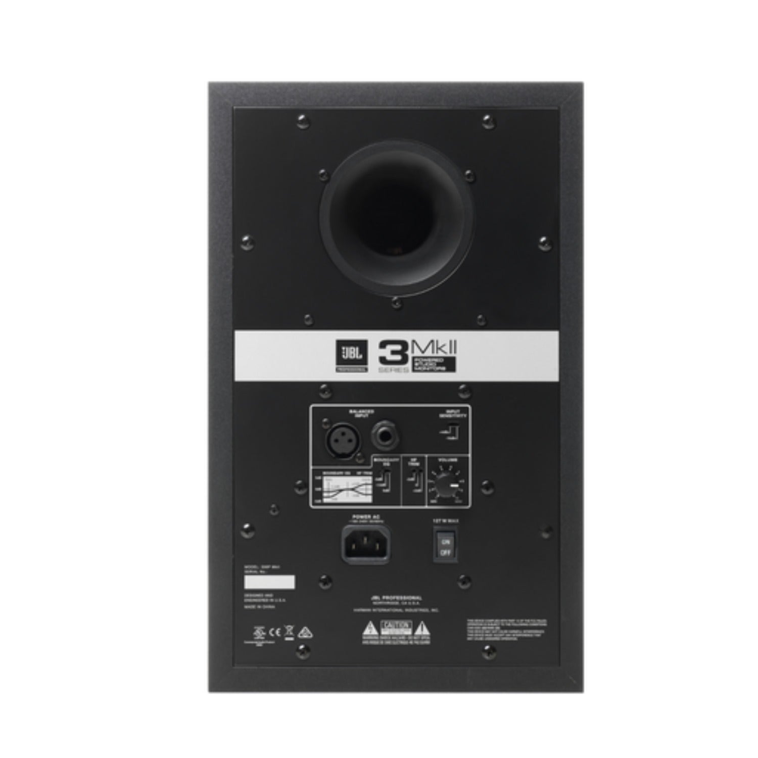 JBL Monitor Speakers JBL 306P MKII 6-Inch Two-Way Powered Studio Monitor Speaker