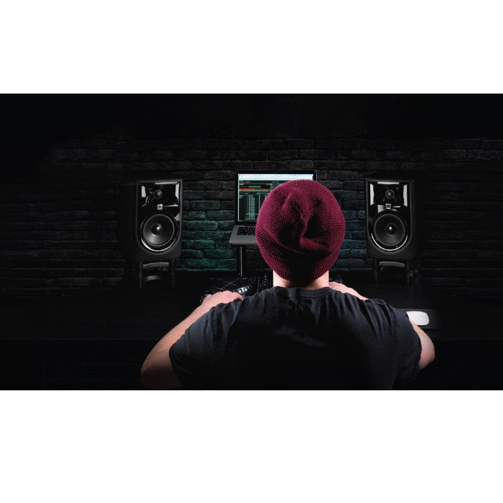 jbl monitor speakers jbl 306p mkii 6-inch two-way powered studio monitor speaker