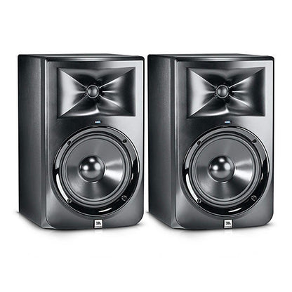 JBL Monitor Speakers Pair JBL LSR308/230 8inch Two-Way Powered Studio Monitor