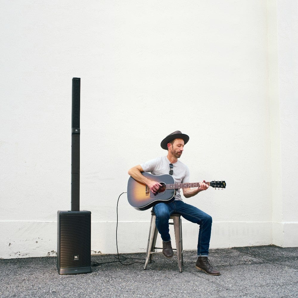 jbl pa systems jbl eon one mk2 all in one rechargeable column pa with built-in mixer and dsp
