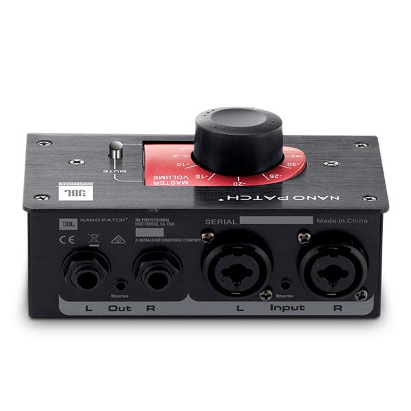 JBL NANO PATCH+ パッシブボリュームコントローラー JBL Nano Patch Plus Professional Studio Monitor Controller
