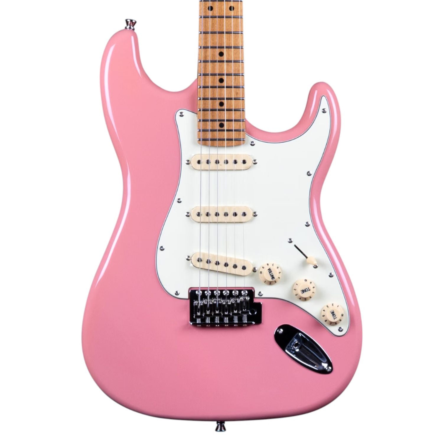 Jet Electric Guitars Burgundy Pink Jet JS-300 6 String Electric Guitar