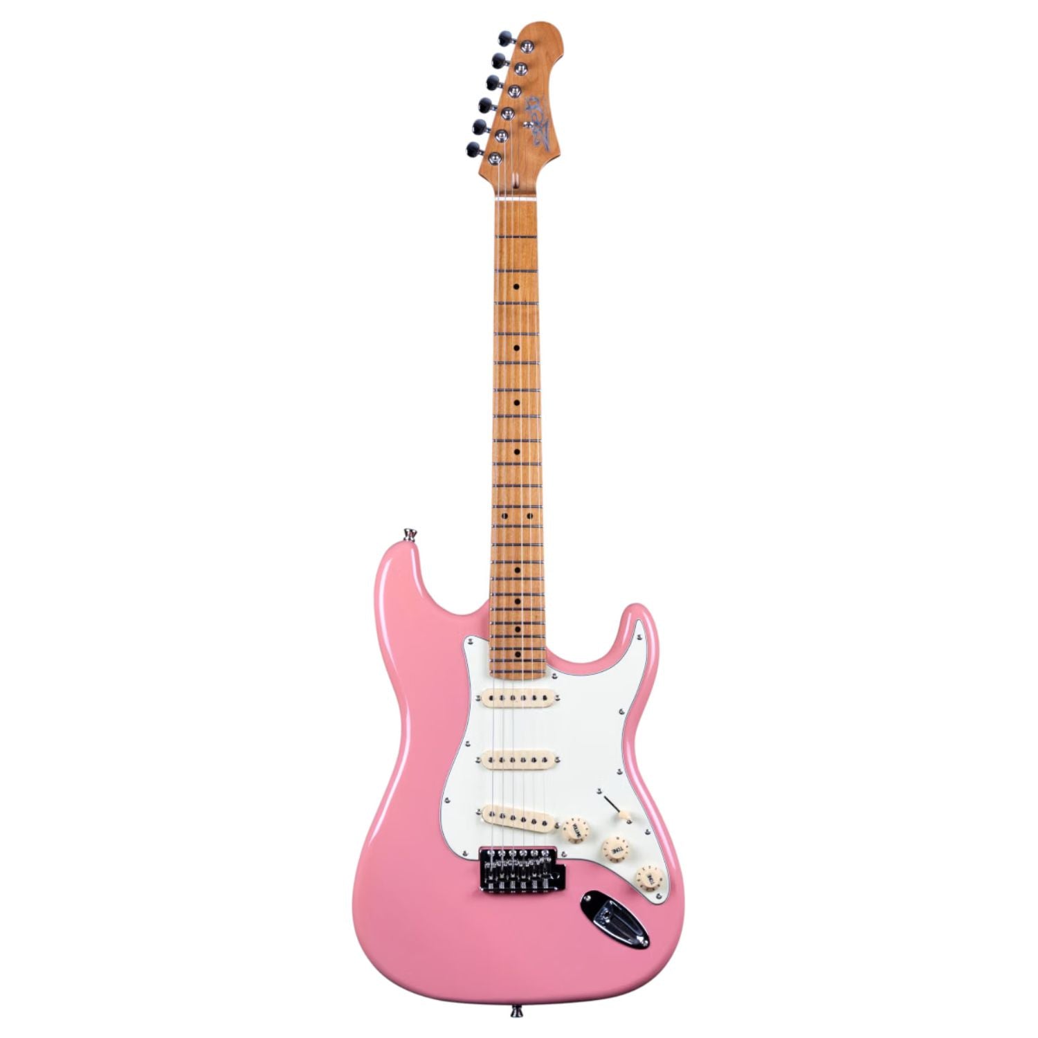 Jet Electric Guitars Burgundy Pink Jet JS-300 6 String Electric Guitar
