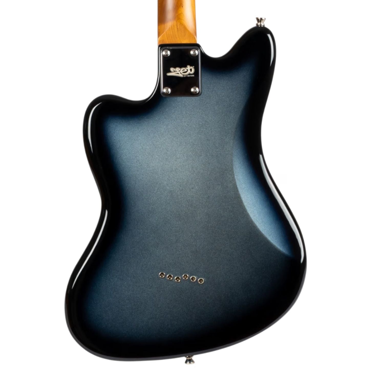 Jet Electric Guitars Moonsunburst/Lunar Eclipse Jet JJ-350 Baritone 6 String Electric Guitar #color_moonsunburst/lunar-eclipse