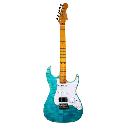 Jet Electric Guitars Ocean Blue Jet JS-450 6 String Electric Guitar 