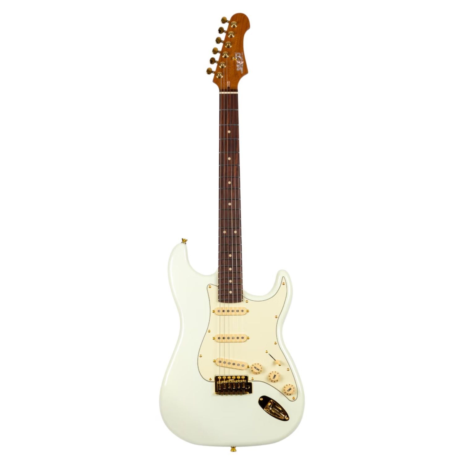 Jet Electric Guitars White Jet JS-380 G 6 String Electric Guitar #color_white