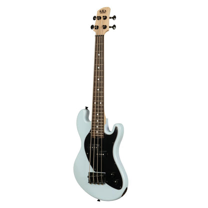 Kala Bass Guitars Kala Solid Body 4-String Powder Blue Fretted U Bass Guitar